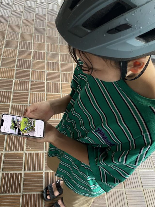 5.撮った写真をインスタグラムで#チクマサイクリングクエストを付けて投稿する